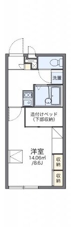 レオパレス桐ノ水の物件間取画像